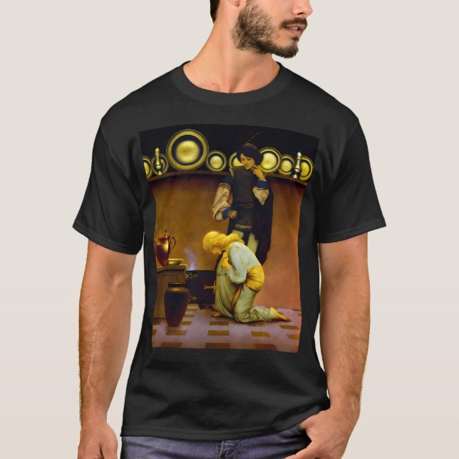 Maxfield Parrish - Lady T-Shirt (Vorderseite)