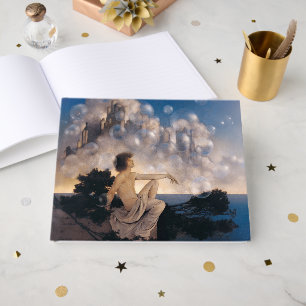 Maxfield Parrish Luftschlösser 1904 Vintage Fantas Gästebuch