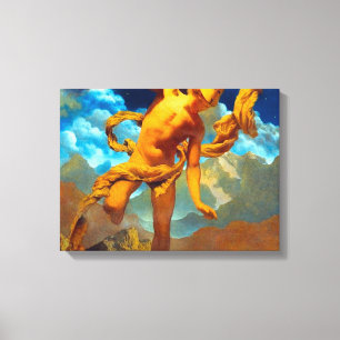 Maxfield Parrish Prometheus Leinwanddruck