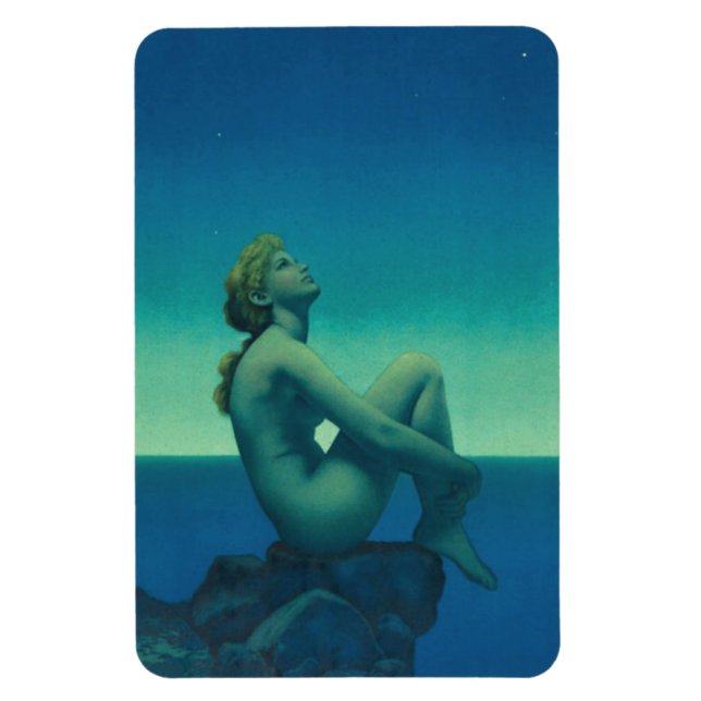Maxfield Parrish Stars Magnet (Vertikal)