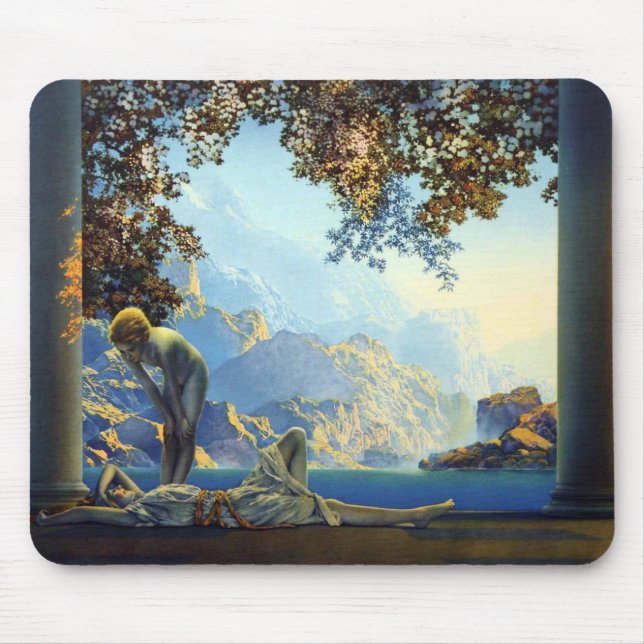 Maxfield Parrish Tagesanbruch Mousepad (Vorne)