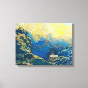 Maxfield Parrish weg von all 1941 Leinwanddruck