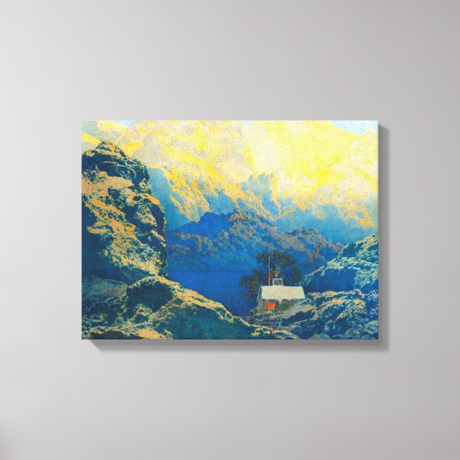 Maxfield Parrish weg von ihm alles 1941 Leinwanddruck (Vorderseite)