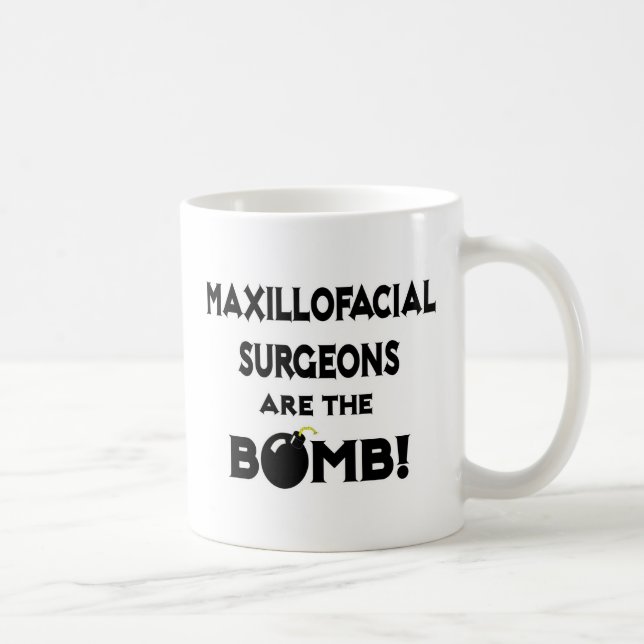 Maxillofaciale Chirurgen sind die Bombe! Kaffeetasse (Rechts)