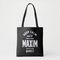 Maxim Personalisiert Name Geburtstag