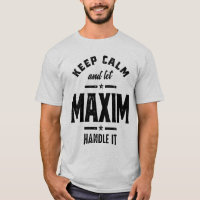 Maxim Personalisiert Name Geburtstagsgeschenk