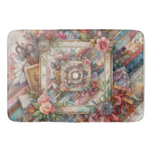 Maximal Vintage Dekoupage Badematte