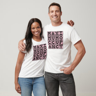 Maximale Belegung, Lustige Schwangerschaft T-Shirt