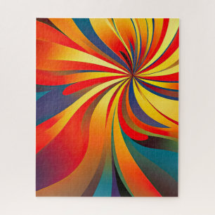Maximale Blume Wavy Design Puzzle