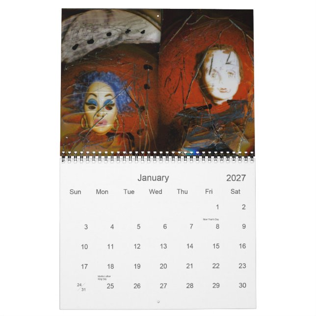 Maximales Sturdivant Kalender (Jan 2027)