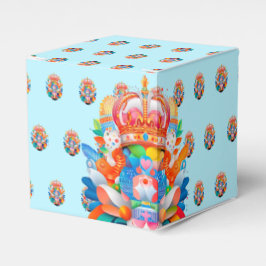 Maximalist Birthday Favor Box Geschenkschachtel