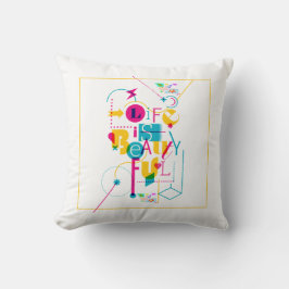 Maximalistische Designs für dynamische Persönlichk Kissen