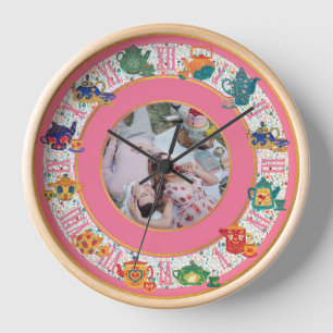 Maximalistische Küchendekoration Hippy-Foto FÜR JE Uhr