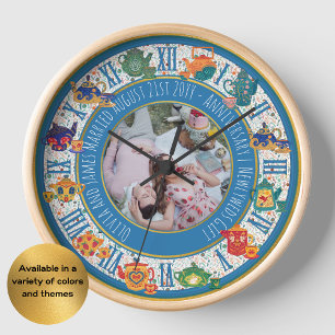 Maximalistischer Küchendekor Hippy-Foto FÜR JEDE G Uhr