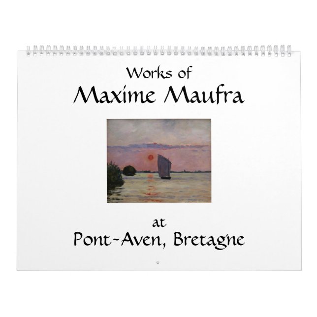 Maxime Maufra 2020 Impressionist Art Calendar Kalender (Titelbild)