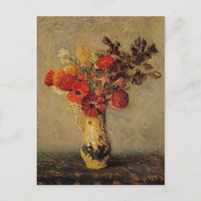 Maxime Maufra - Frühlingsblumen Postkarte (Vorderseite)