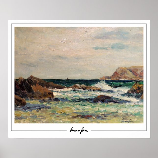 Maxime Maufra Zedign Art Poster #162 (Vorne)