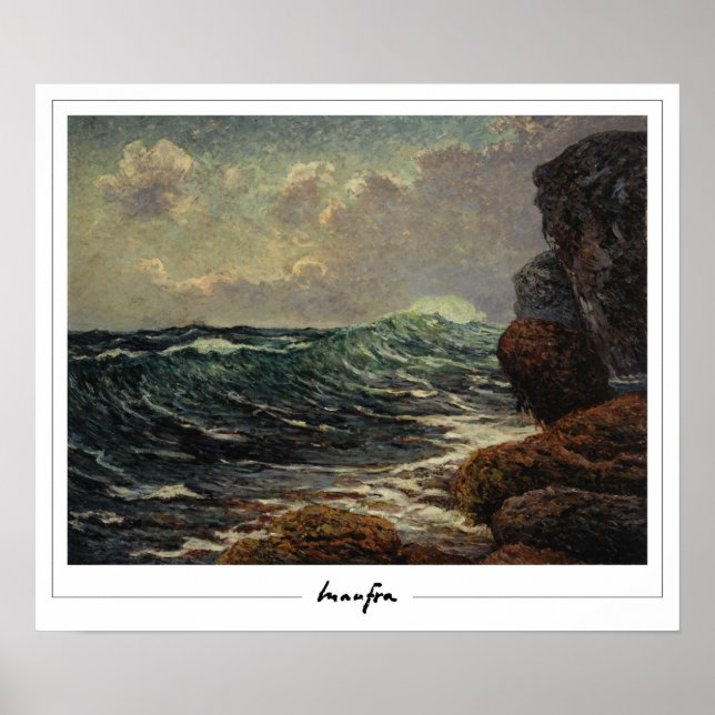 Maxime Maufra Zedign Art Poster #9 (Vorne)