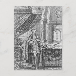 Maximilian II Emanuel , bayerischer Fürst Postkarte