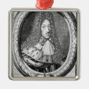 Maximilian II Emanuel Silbernes Ornament