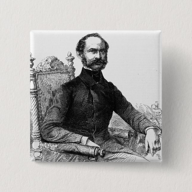 Maximilian II, König von Bayern Button (Vorderseite)