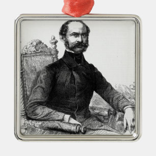 Maximilian II, König von Bayern Silbernes Ornament