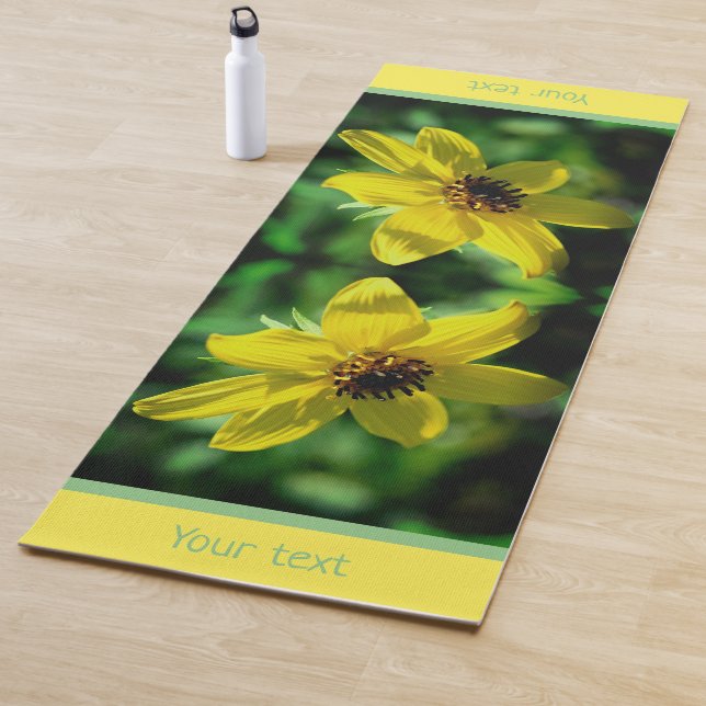 Maximilian Sunflower Personalisiert Yogamatte (Beispiel)