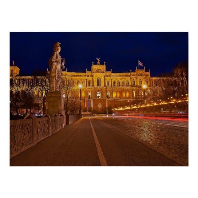 Maximilianeum Munich Poster (Vorderseite)