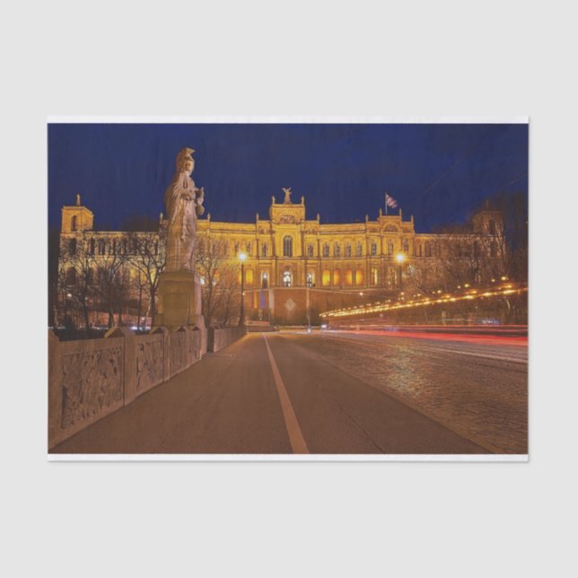 Maximilianeum Munich Seidenpapier (Vorderseite)