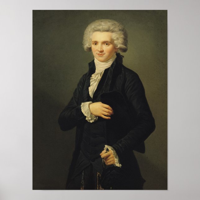 Maximilien de Robespierre 1791 Poster (Vorne)