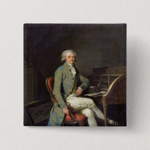 Maximilien de Robespierre Button