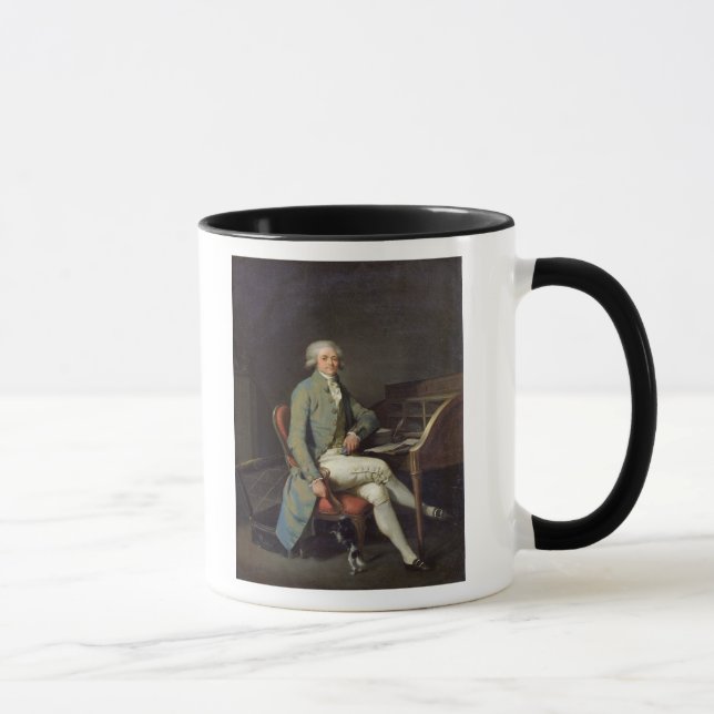 Maximilien de Robespierre Tasse (Rechts)