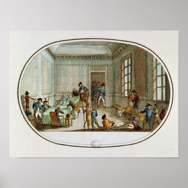 Maximilien de Robespierre verletzt Poster (Vorne)