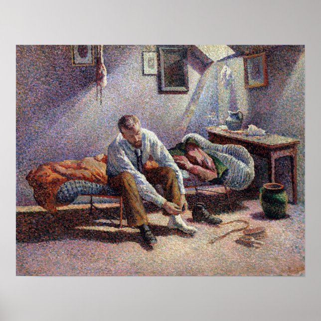 Maximilien Luce Morning, Innern Poster (Vorne)