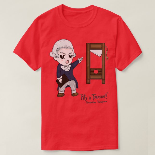 Maximilien Robespierre T-Shirt (Design vorne)