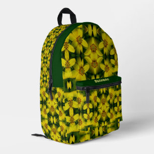 Maximillian Sonnenblume Abstrakt Personalisiert Bedruckter Rucksack