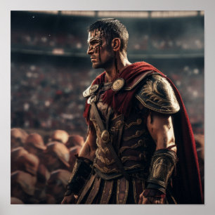 Maximus Gladiator Poster: Entfesseln Sie Ihren inn Poster