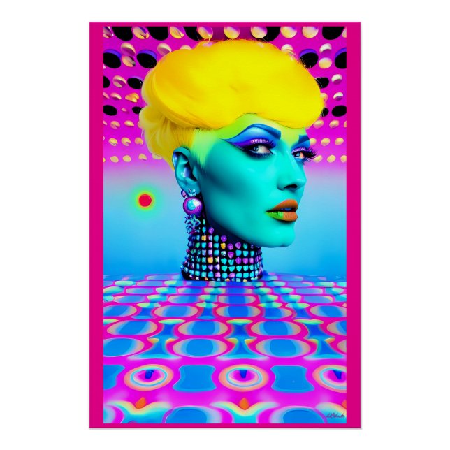 Maxine Headroom Poster (Vorderseite)