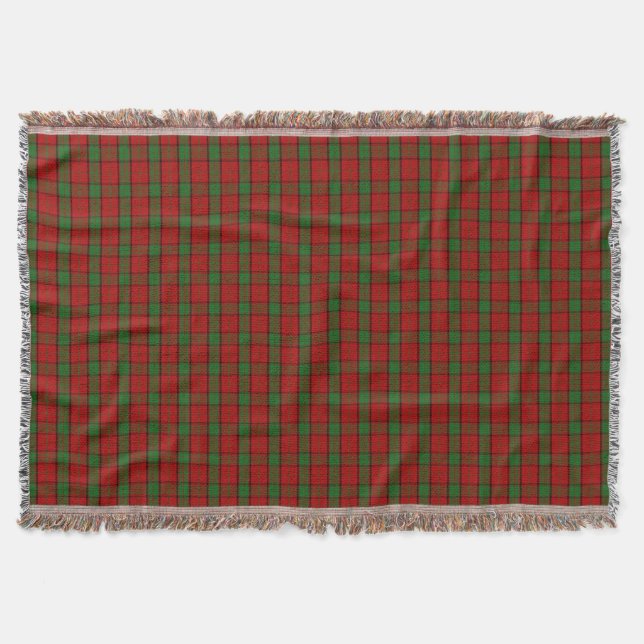 Maxwell Clan Tartan Decke (Vorderseite)