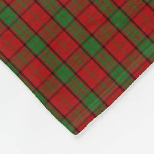 Maxwell-Clan-Tartan Fleecedecke