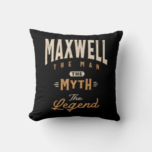 Maxwell Personalisierter Name - Funny Maxwell Kissen
