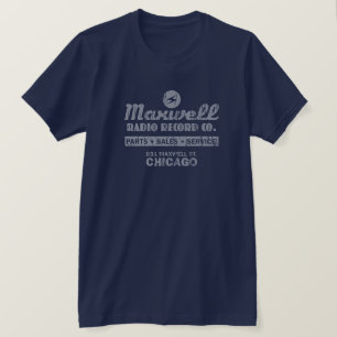 Maxwell-Radio-Aufzeichnung Co. Chicago T-Shirt