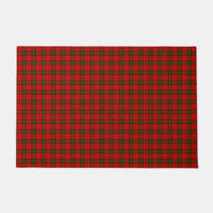 Maxwell Tartan Rot kariert Fußmatte