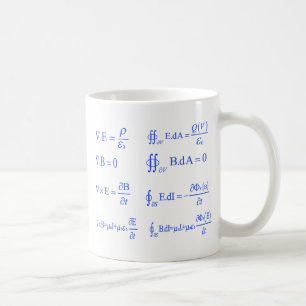 Maxwellphysikgleichung Tasse