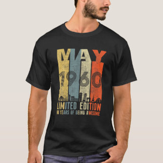 MAY 1960 Vintag Funny 60. Geburtstagsgeschenk T-Shirt