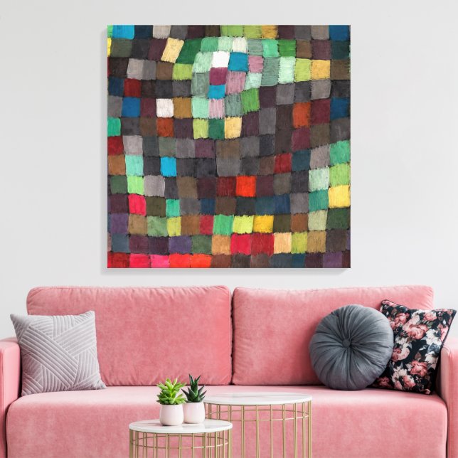 May-Bild | Paul Klee | Leinwanddruck (Insitu (Wohnzimmer))