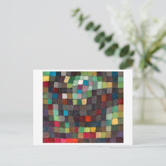 May-Bild | Paul Klee | Postkarte (Stehend Vorderseite)