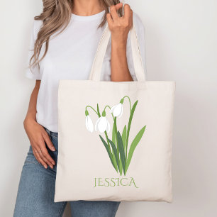 May Birth Month Blume Lily of the Valley Tragetasche