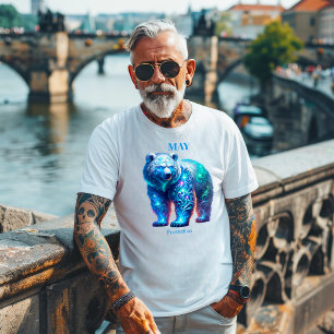 May Birth Month Spirit Animal Bear T-Shirt