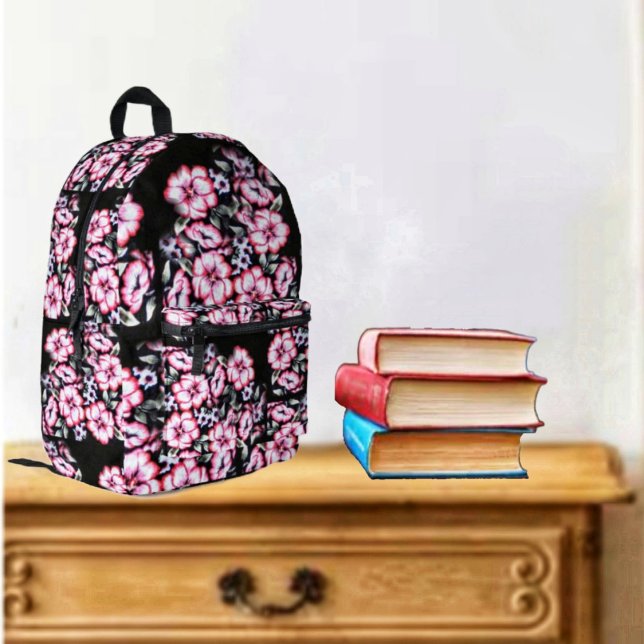 May Bloom Bedruckter Rucksack (Display your feminine side, when you carry this May Bloom Printed Backpack!)